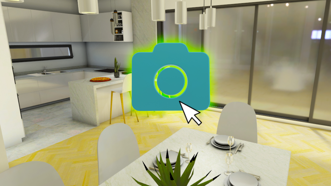 Vue de la cuisine